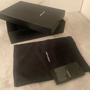 YSL chained wallet EMPTY Box